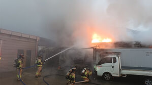 여수 식품공장서 불&hellip;5시간 만에 완진