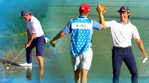 '쿼드러플 보기' 후 '연속 샷 이글'&hellip;'냉탕 온탕'