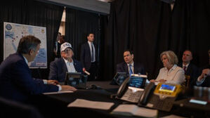 백악관 '마러라고 상황실' 공개&hellip;트럼프 자택에 수뇌부 집결