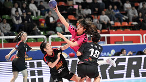 핸드볼 리그 부산시설공단, 삼척시청 꺾고 3위 올라