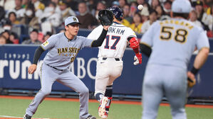 류지현호, 일본프로야구 한신과 3대3 무승부