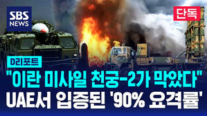 [단독] "이란 미사일 천궁-2가 막았다"&hellip;UAE서 입증된 '90% 요격률' (D리포트)