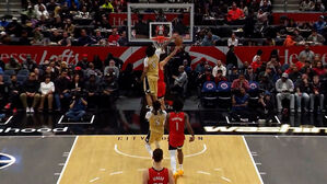 슛 넣으려는 순간&hellip;찍어눌러 '완벽한 블로킹'