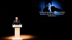 고 정주영 회장 추모 음악회&hellip;2,500여 명 참석