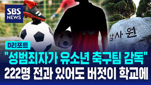 [D리포트] 범죄 이력 지도자 222명 버젓이 활동&hellip;"주로 유소년팀 학교서 지도"