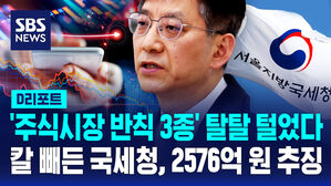 [D리포트] '주식시장 반칙 3종' 탈탈 털었다&hellip;칼 빼든 국세청, 2576억 원 추징