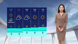 [날씨] 오후 중부&middot;전북 비&hellip;전국 흐리고 어제보다 '쌀쌀'