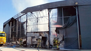 음성 폐기물처리업체 창고서 불&hellip;인명피해 없어