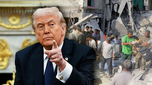 트럼프 대뜸 "학교 폭격은 이란 소행"&hellip;"전쟁범죄 조사"