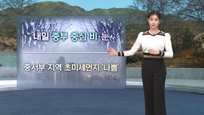 [날씨/XR] 중부지방 비나 눈&hellip;"중서부 지역 대기질 나빠요"