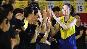 '블로퀸' 양효진 은퇴식&hellip;팬들과 눈물의 작별