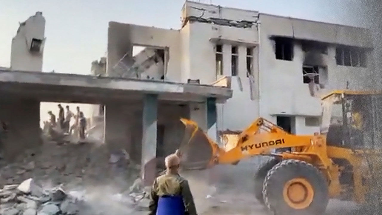 이란, 초등학교 폭격 영상 공개