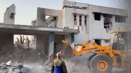 이란, 초등학교 폭격 영상 공개