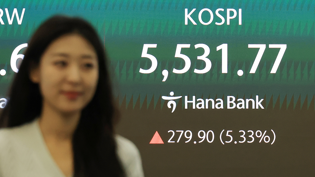 유가</font>증권시장 매수 사이드카 발동…코스피200선물 6%대 급등