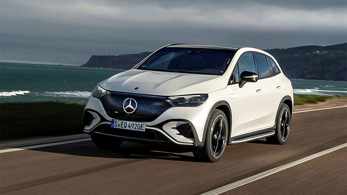 벤츠의 전기 SUV '더 뉴 EQE SUV' 