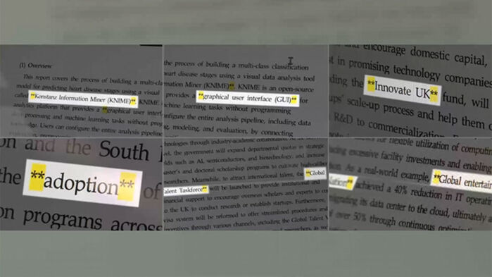 공무원 해외 훈련 보고서 분석, AI 엉터리 보고서 발견