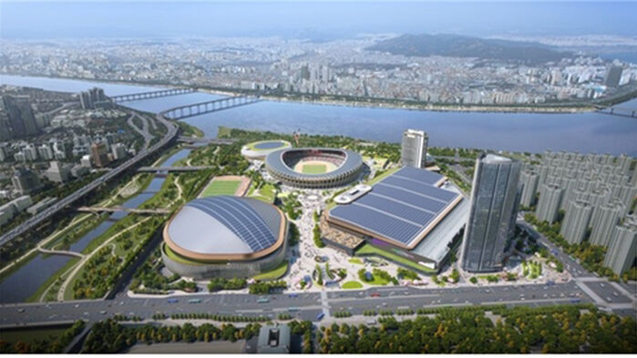 잠실 스포츠·MICE 복합공간 조성 민간투자 사업 조감도