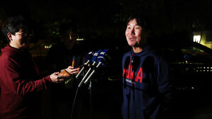 미국 입성한 류지현 감독 "대체 후보 오브라이언 체크할 것"