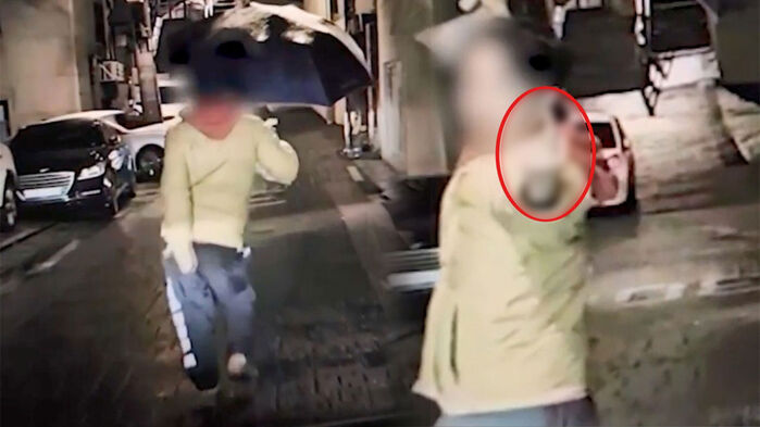 손가락 욕에 엉덩이 '씰룩'…"연대가 감히?" 고대남 영상