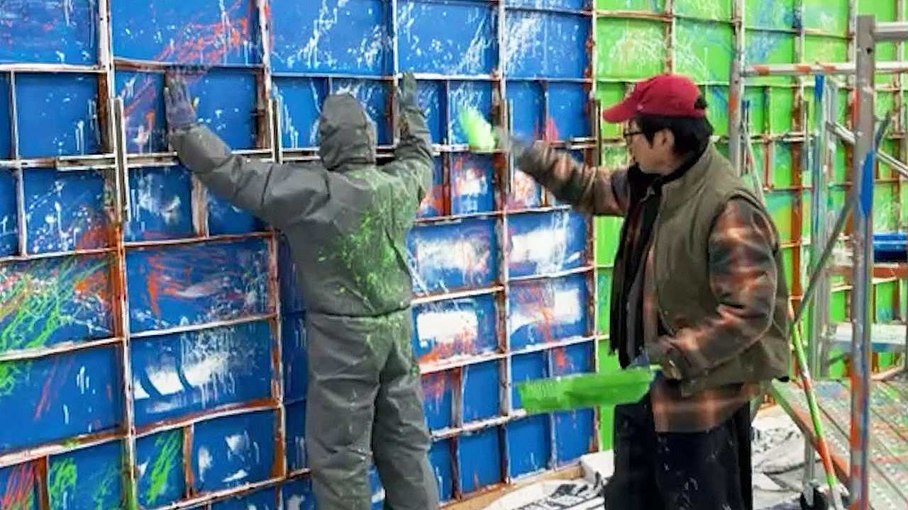 [나이트라인 초대석] 배우에서 화가로…'연극적 전시' 연 박신양