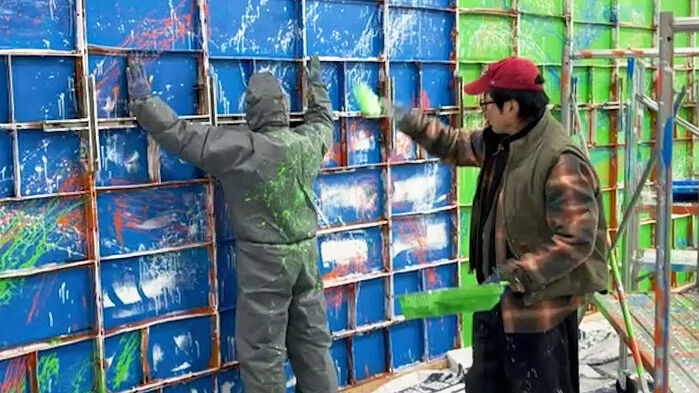 [나이트라인 초대석] 배우에서 화가로…'연극적 전시' 연 박신양