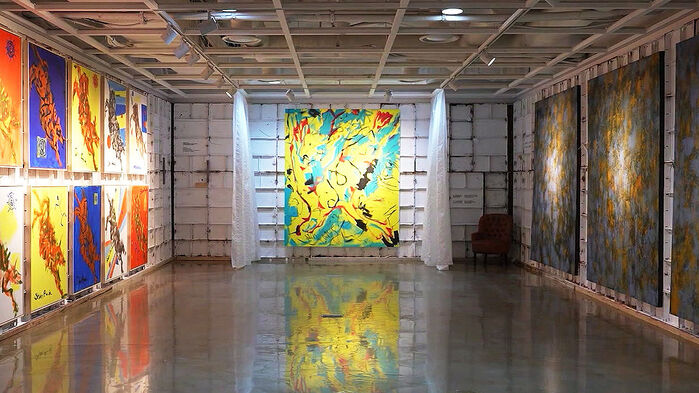 [나이트라인 초대석] 배우에서 화가로…'연극적 전시' 연 박신양