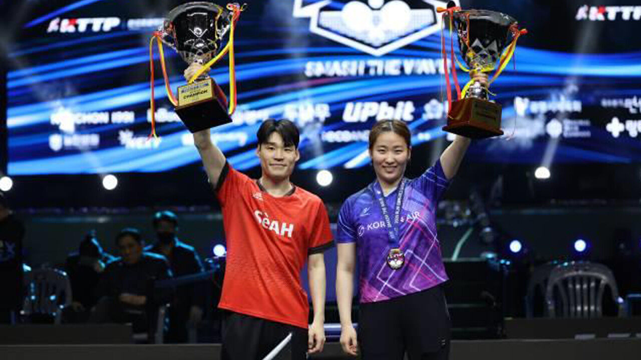 '첫 복식 도입' KTT 시리즈1 개막…프로탁구 대장정 시작