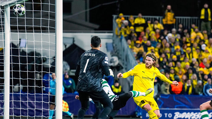 보되/글림트와 스포르팅 CP와의 경기