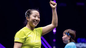 탁구 신유빈, WTT 충칭 대회서 세계 4위 주위링 꺾고 8강 진출