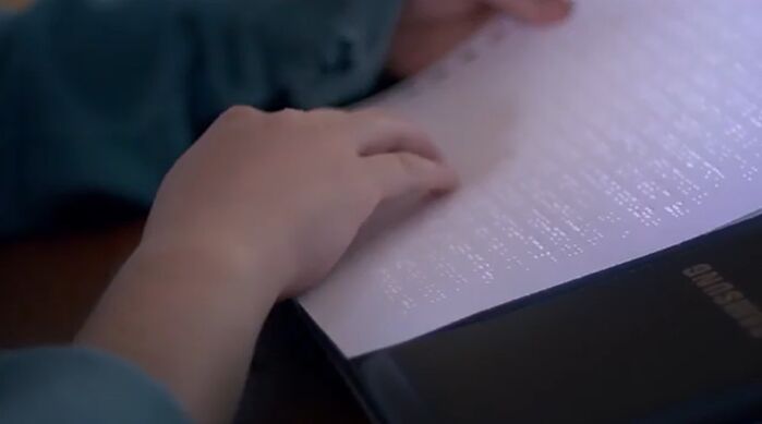 안상우 취재 파일 3편 : 미국 점자 교과서