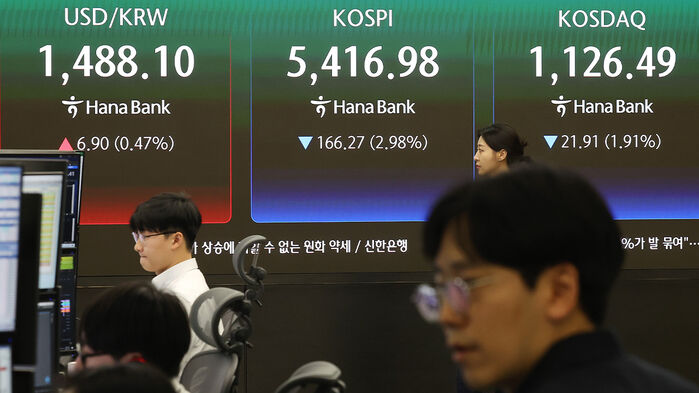 환율, 유가 급등에 이틀째 올라&hellip;야간 거래 장중 1,500원 또 넘어