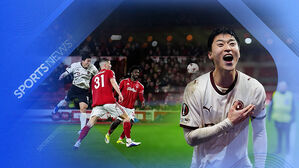 3개월 침묵 깨고&hellip;유로파 헤더 '결승골'