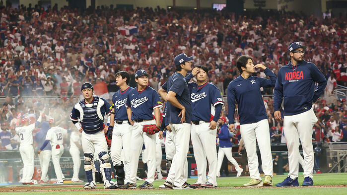한국 야구, 도미니카공화국에 완패&hellip;17년 만의 WBC 4강 진출 무산
