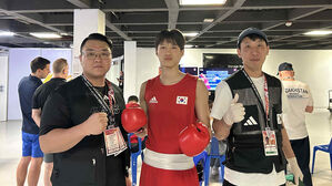 복싱 기대주 강대호, 월드 퓨처스컵 4강 진출로 동메달 확보