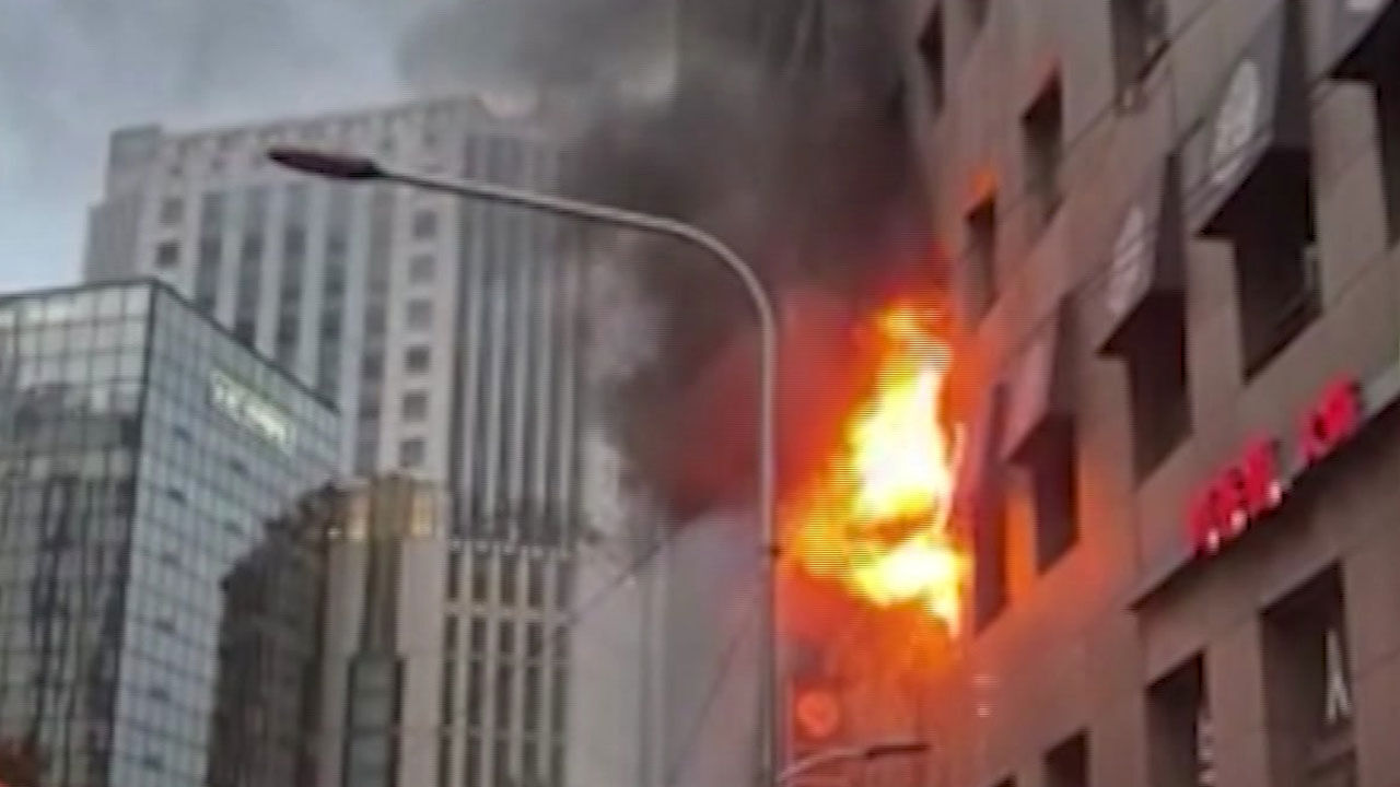 중구 빌딩서 화재 발생