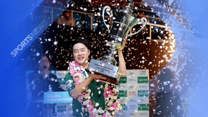 18살 당구 천재&hellip;'왕중왕전' 최연소 우승