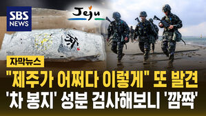 [자막뉴스] "제주가 어쩌다 이렇게" 또 발견&hellip;'차 봉지' 성분 검사해보니 '깜짝'