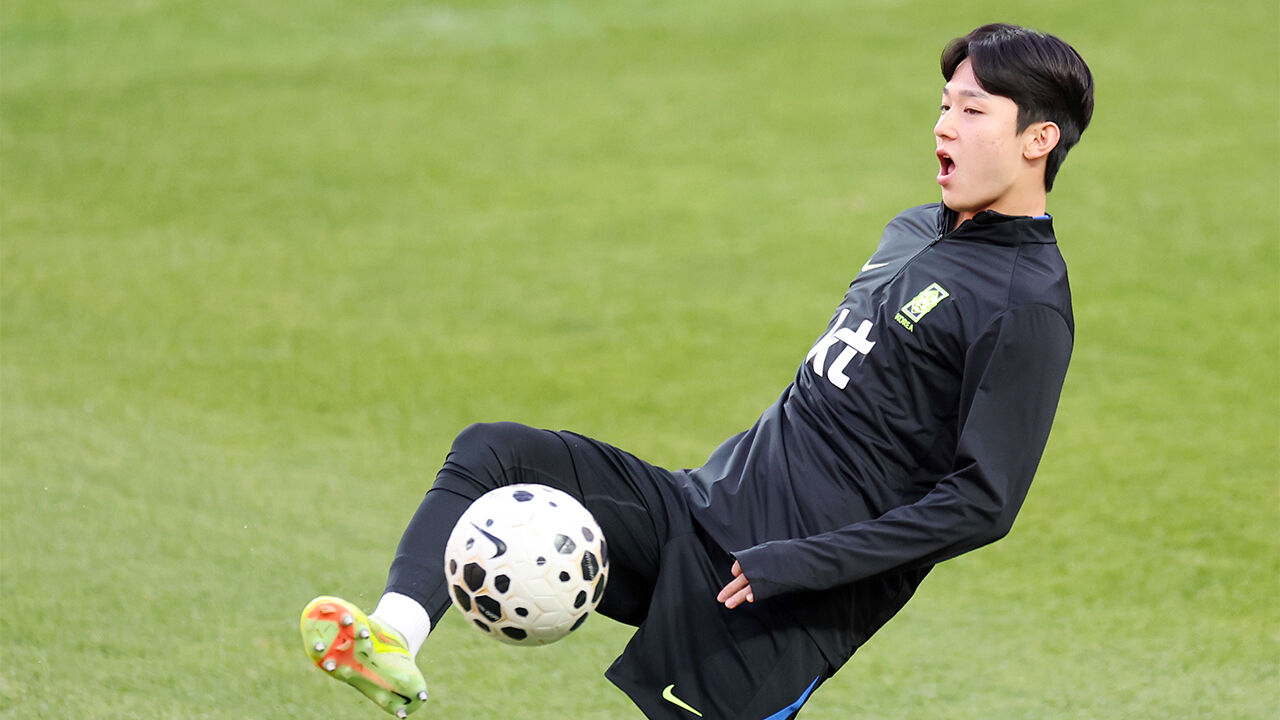 훈련하는 양민혁