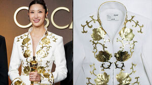 이재 아카데미 무대 의상, '황실 대례복'서 착안