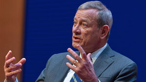 미 대법원장, 대통령에 맞선 초대 대법원장 언급하며 '용기' 강조