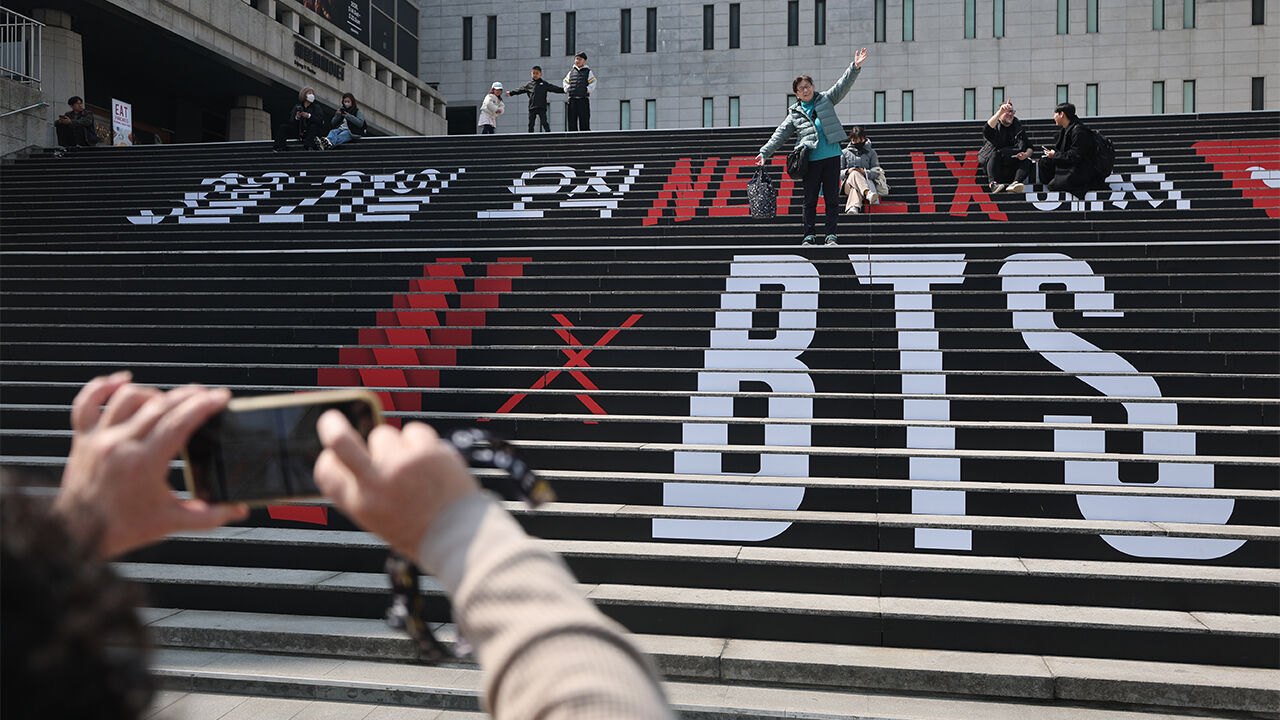 BTS 광화문 컴백 공연 현장 (사진=연합뉴스)