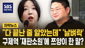 [자막뉴스] "다 끝난 거 아니었나요"&hellip;구제역 '재판소원' 예고에 쯔양이 변호사에게 한 말?