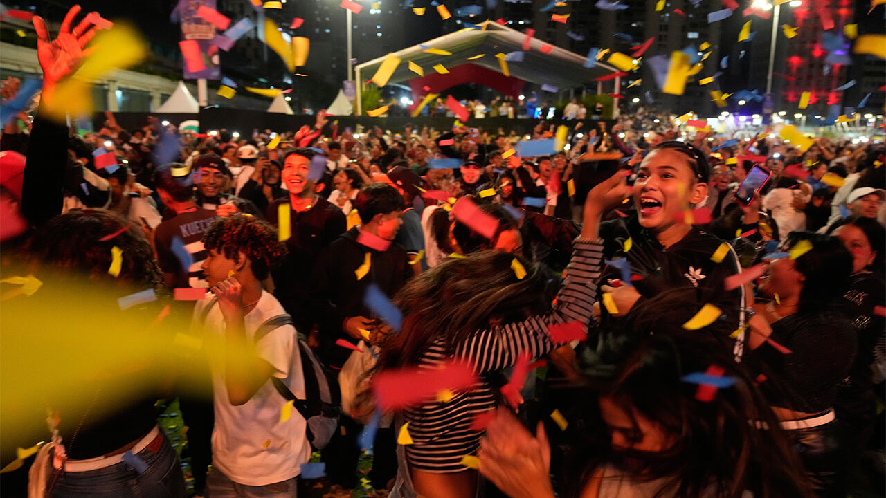 WBC 우승으로 난리난 베네수엘라 카라카스 시내