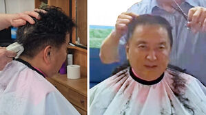 "감히 누구 목을"&hellip;국힘서 컷오프되자 삭발 영상 올렸다