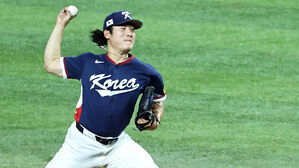 'WBC 최고 시속 158㎞' 두산 곽빈, KBO 시범경기 1차례 등판