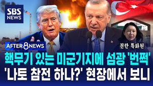 [AFTER 8NEWS] 핵무기 있는 미군기지에 섬광 '번쩍'&hellip;'나토 참전 하나?' 현장에서 보니