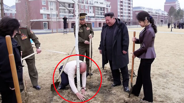 승진한 북한 간부의 내복 투혼