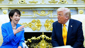 트럼프 만난 다카이치 "이란 핵 용납 안돼&hellip;호르무즈 봉쇄 비판"