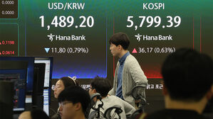 환율, 이란 전쟁 종전 기대에 하락&hellip;11.9원 내린 1,489.1원