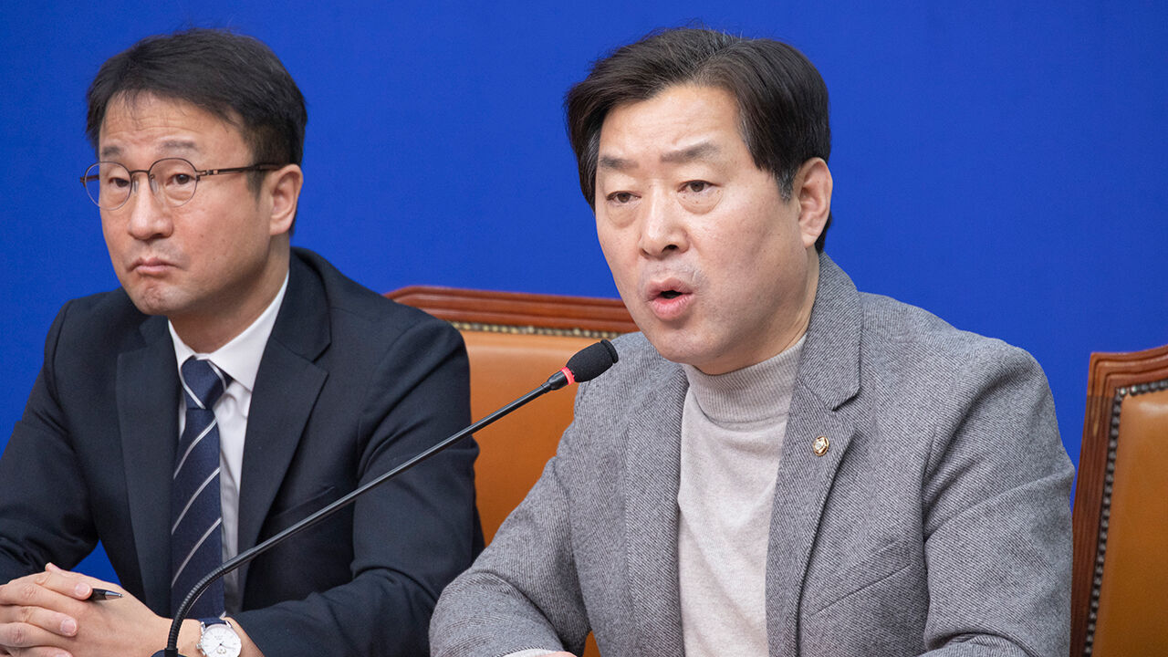 발언하는 민주당 황명선 최고위원 (연합뉴스 자료사진)